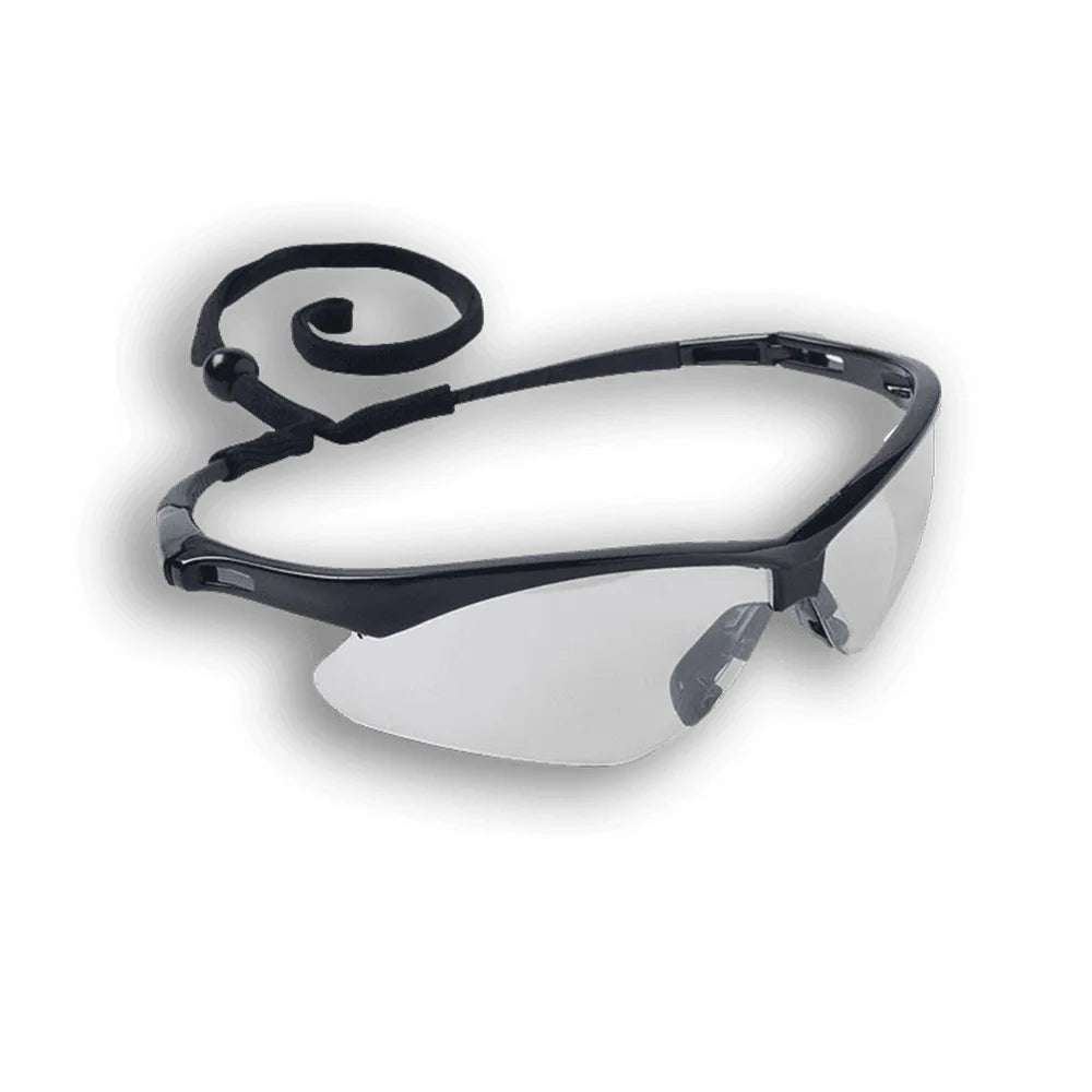 Armour Guard Indoor/Outdoor Lens, Black Frame Fog Free Safety Glasses