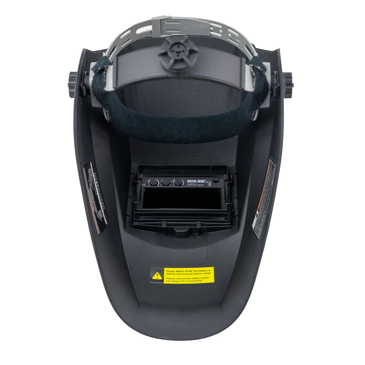 Metal Man AB8100SC Black with 9-13 Shade