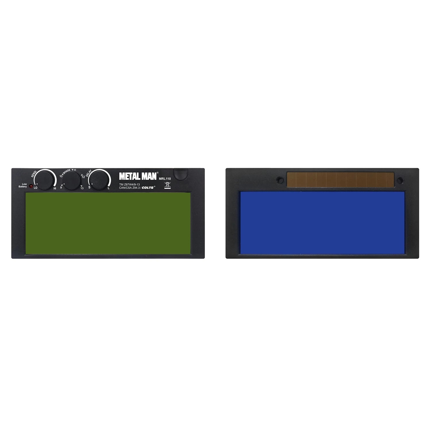 Metal Man AB8100SC Black with 9-13 Shade