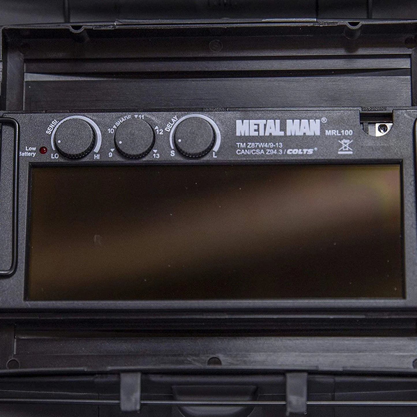 Metal Man AB8100SC Black with 9-13 Shade