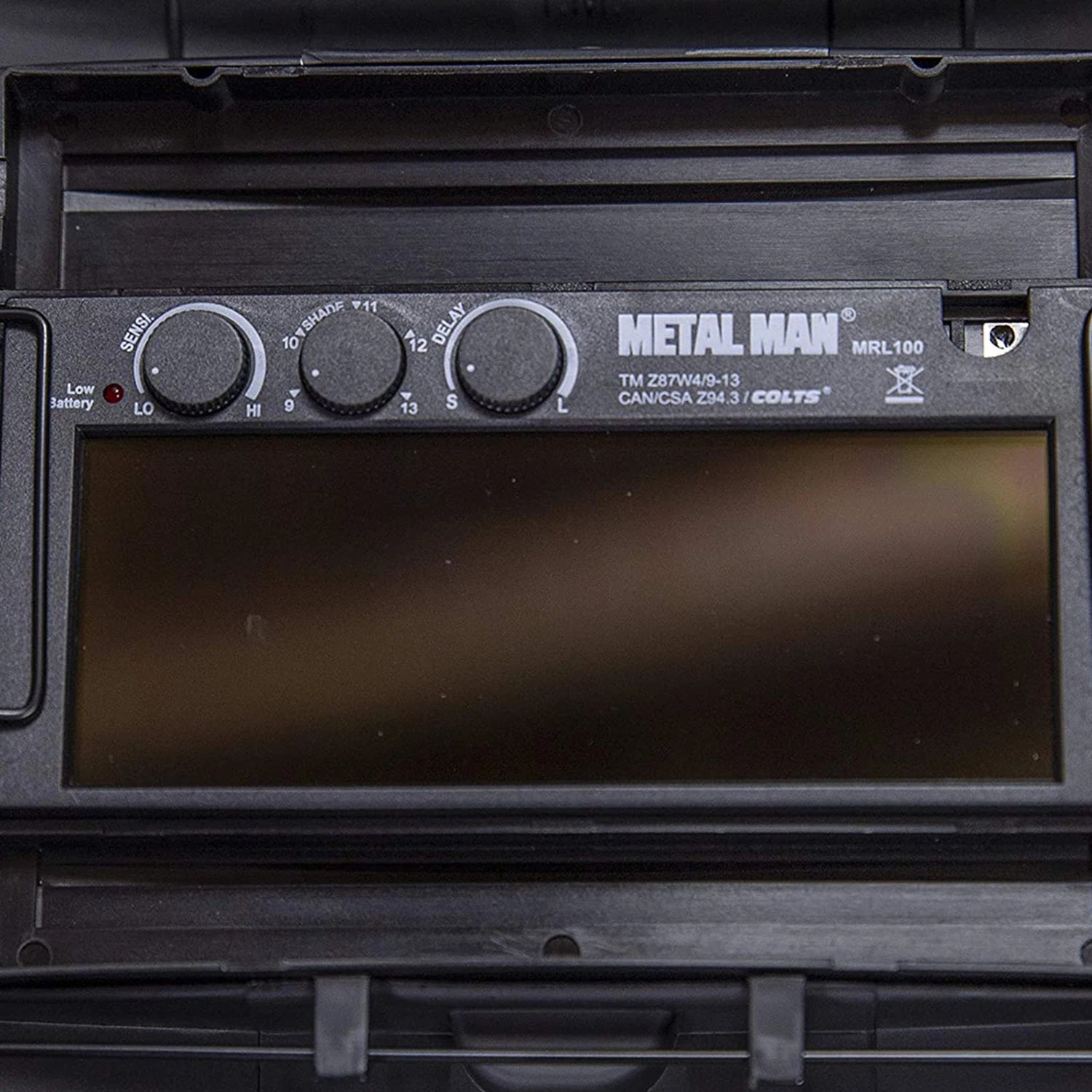 Metal Man AB8100SC Black with 9-13 Shade