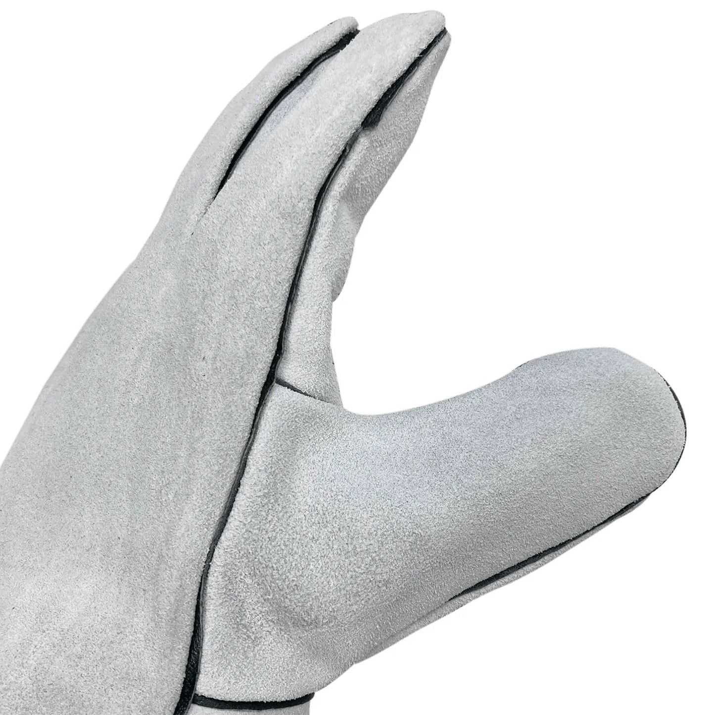 Pearl Shoulder Split Cowhide Stick/Mig Welding Glove Cotton Lined