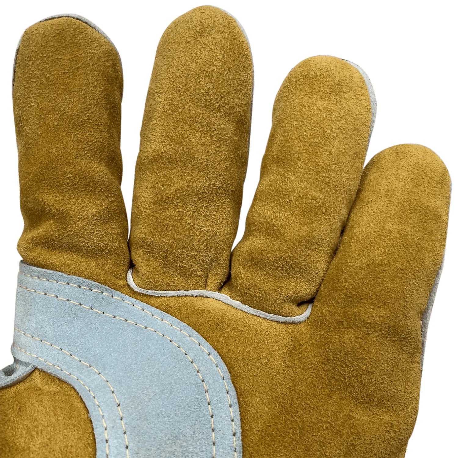 Premium Tan Side Split Cowhide 14” Stick Welding Glove