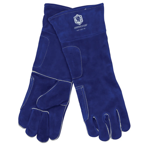 Cool Blue Superior Side Split Cowhide Stick Welding Glove