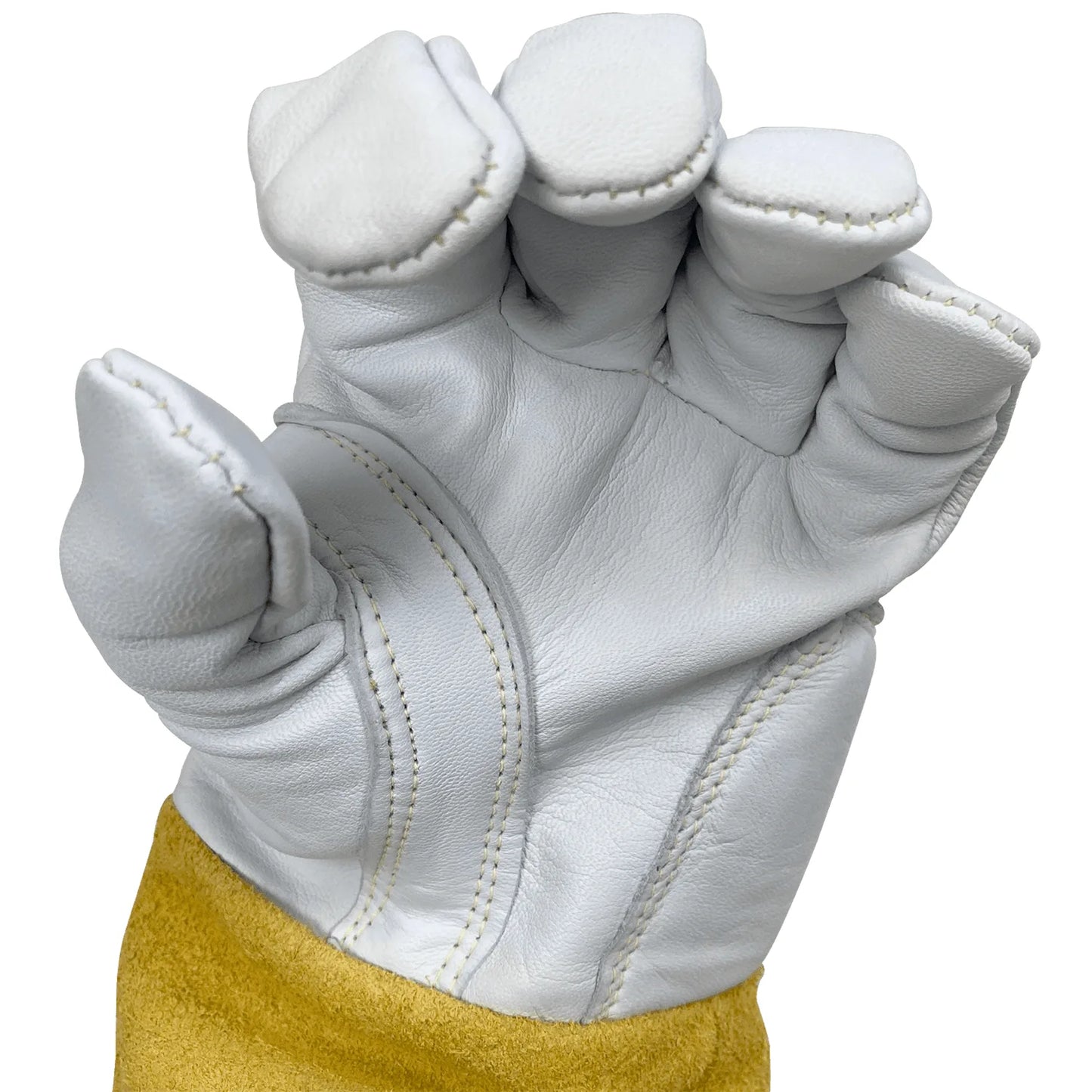 Superior Top Grain Pearl Goatskin Tig Welding Glove