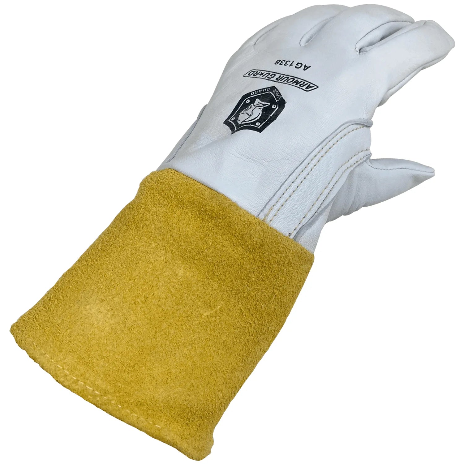 Superior Top Grain Pearl Goatskin Tig Welding Glove