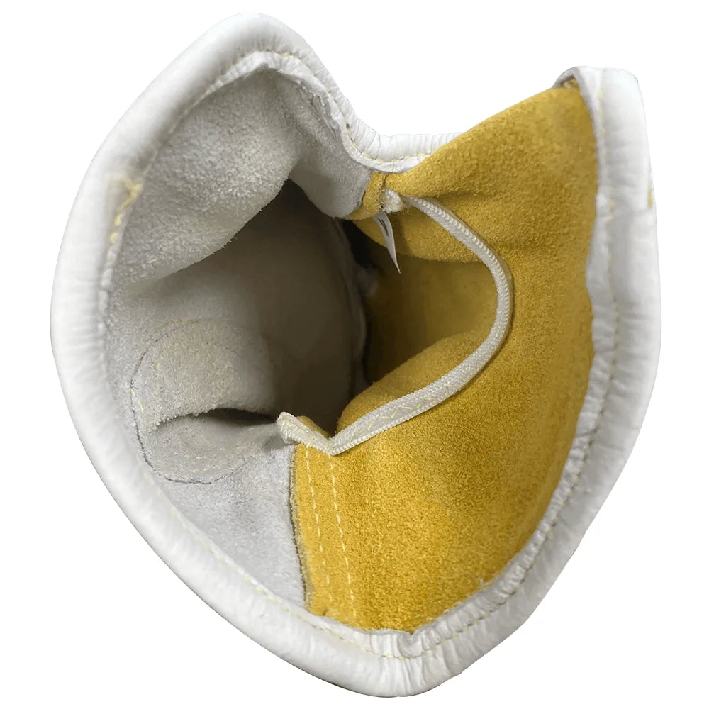 Super Premium Pearl Cowhide Palm with Cowhide Split Drivers Glove