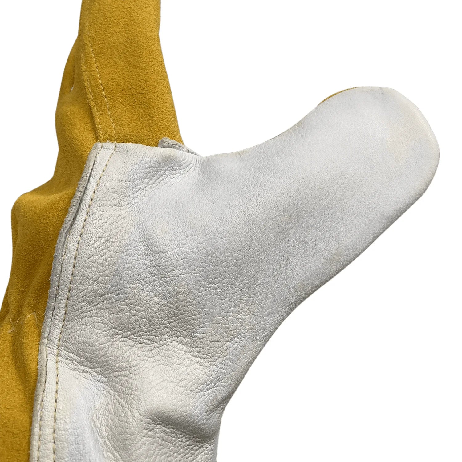 Super Premium Top Grain Cowhide Palm With Added Cowhide Split Palm Size