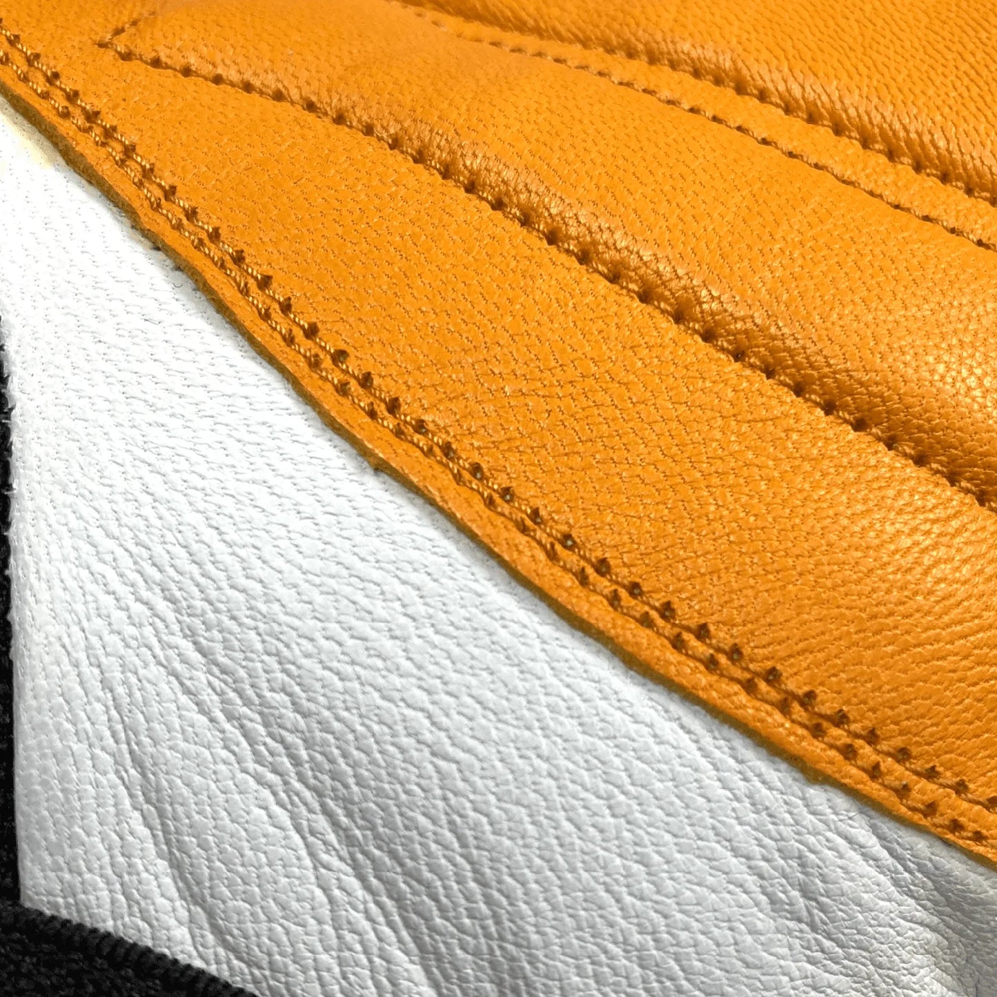 Superior Gold & Pearl Goatskin Double Palm and Thumb Mechanics Glove
