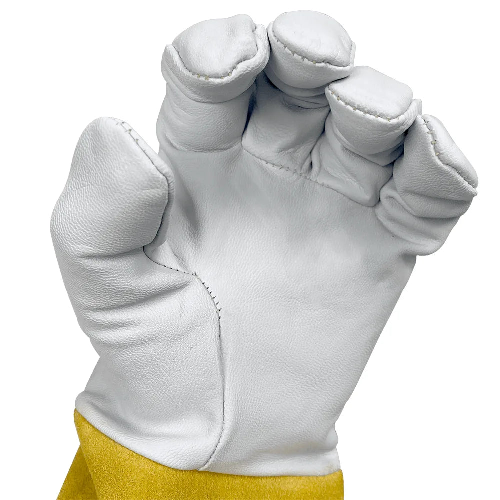 Premium Top Grain Pearl Kidskin Tig Welding Glove