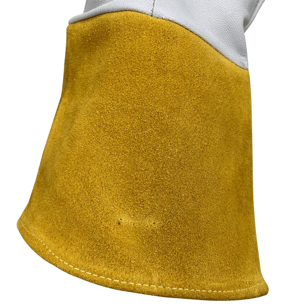 Premium Top Grain Pearl Kidskin Tig Welding Glove
