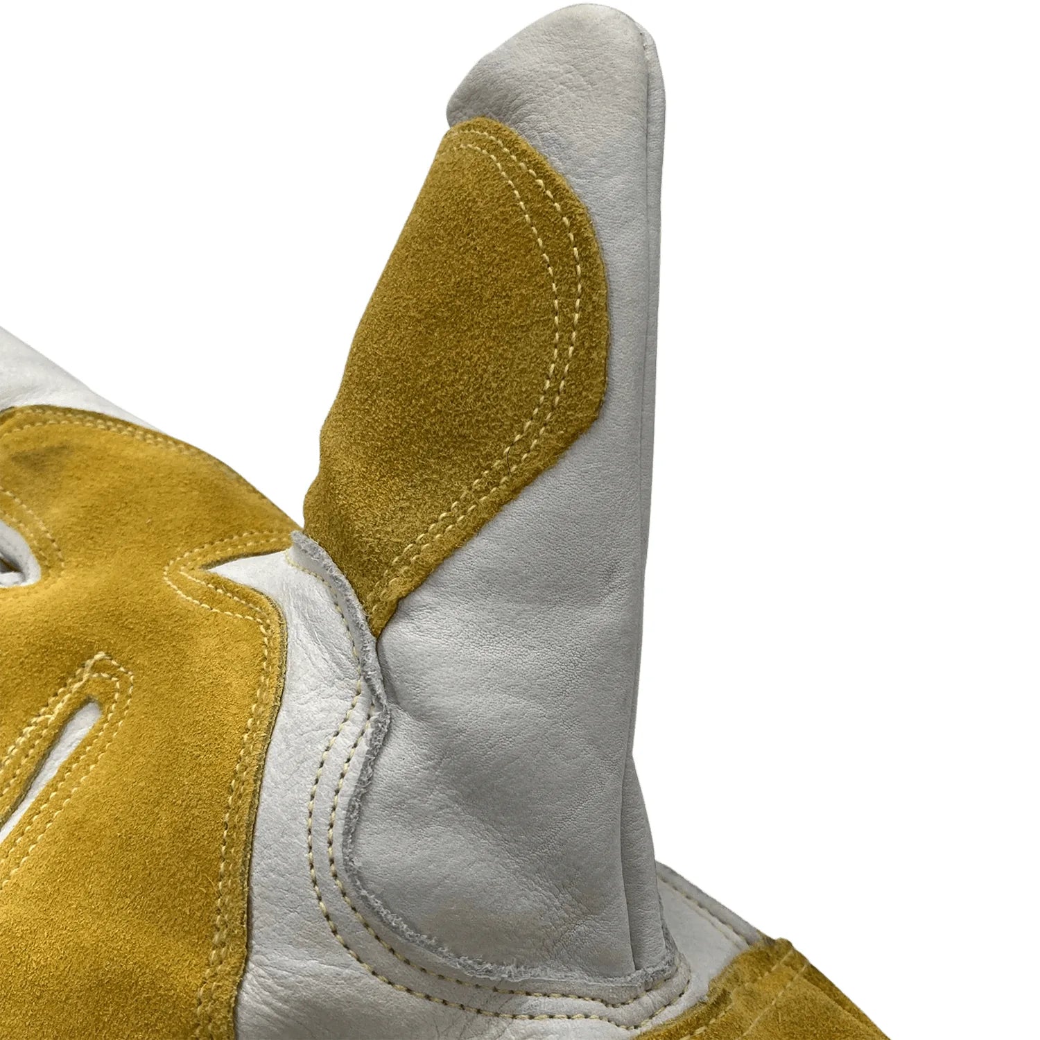 Top Grain Cowhide Palm With Cowhide Split MIG Welding Glove