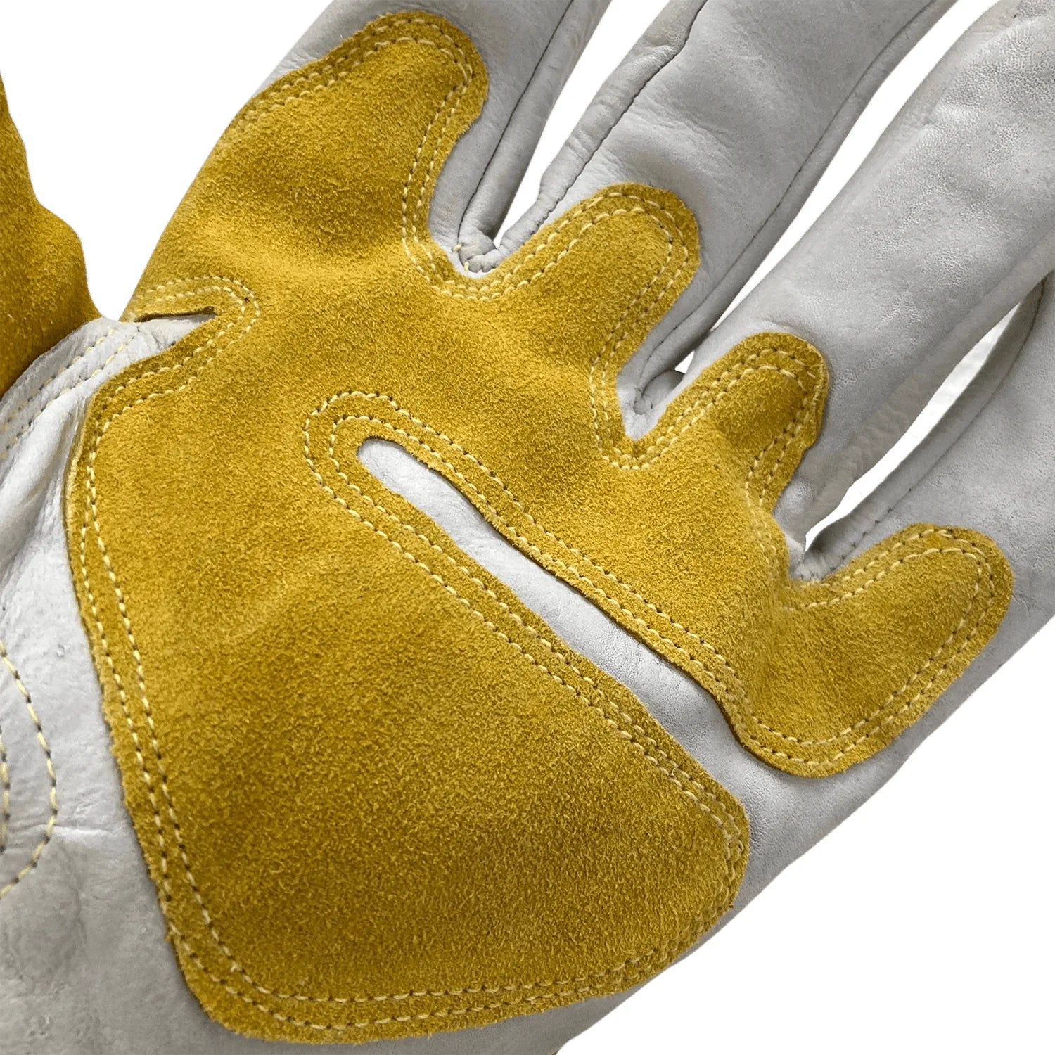 Top Grain Cowhide Palm With Cowhide Split MIG Welding Glove