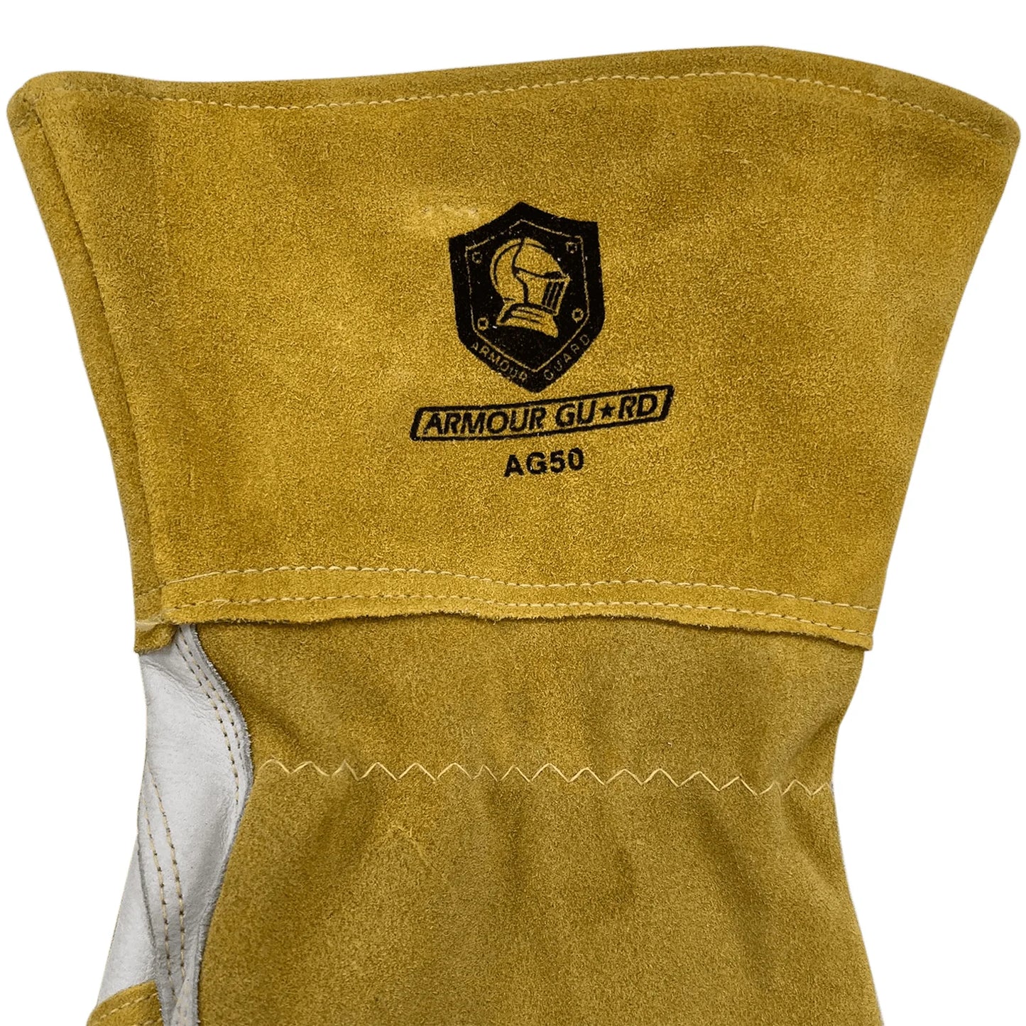 Top Grain Cowhide Palm With Cowhide Split MIG Welding Glove