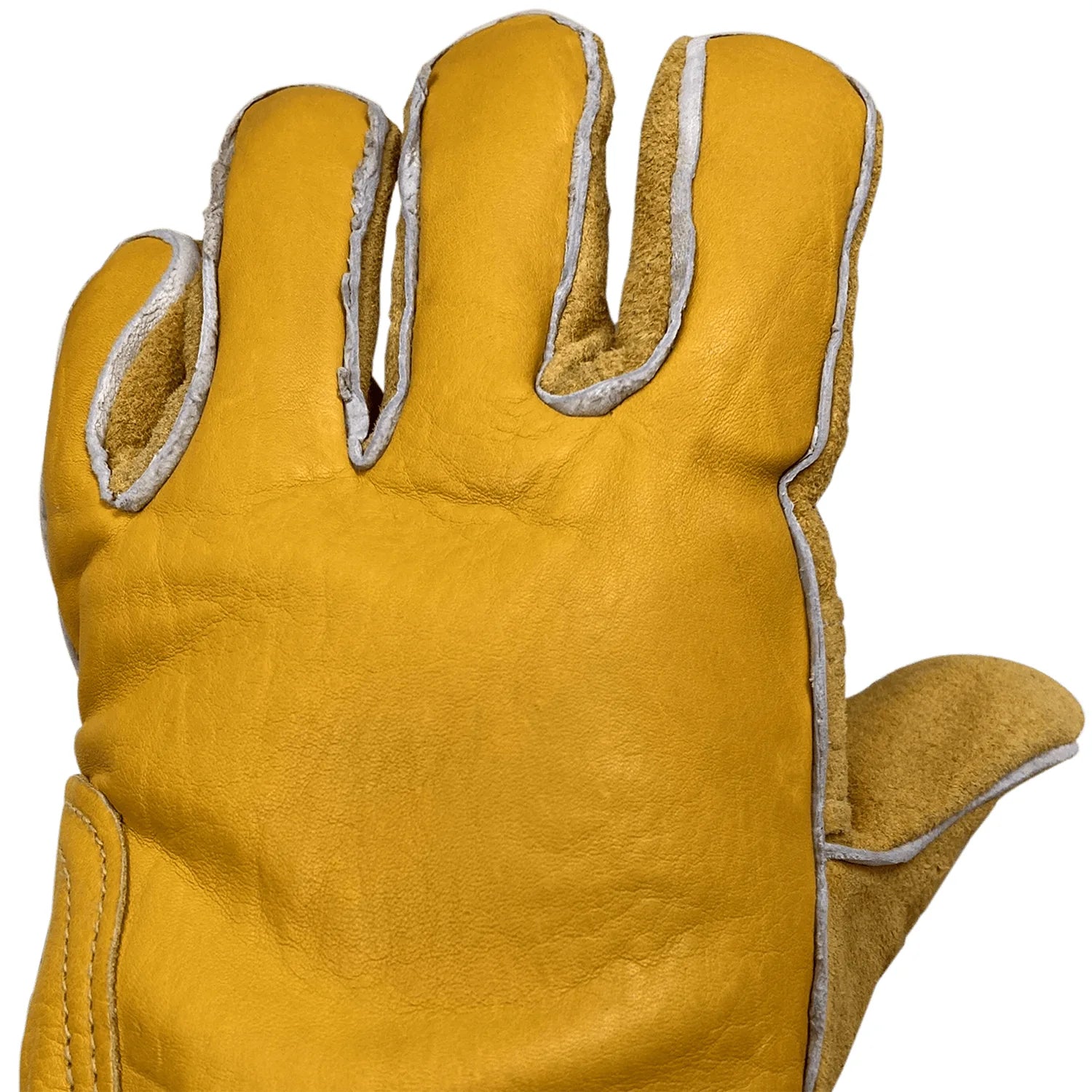 Gold Premium Top Grain Stick Welding Glove