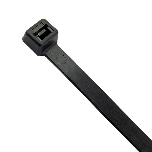 Armour Guard UV-Stabilized Cable Ties, 15 in, Black, Bag of 50