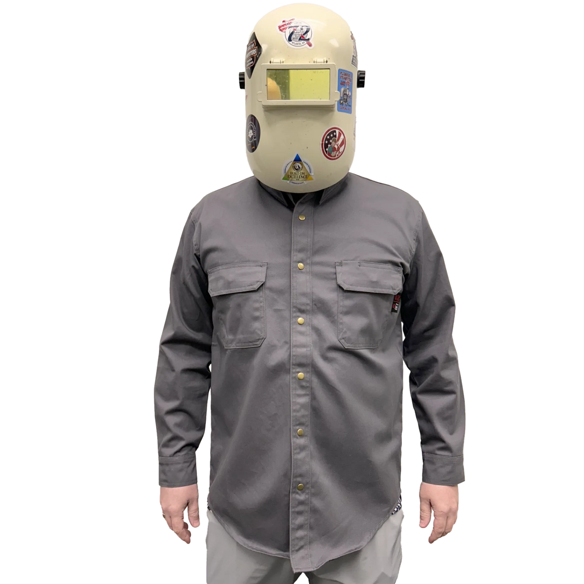 Armour Guard FR Gray Work Shirt - Large