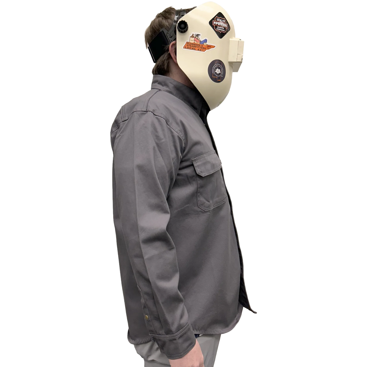 Armour Guard FR Gray Work Shirt - Large