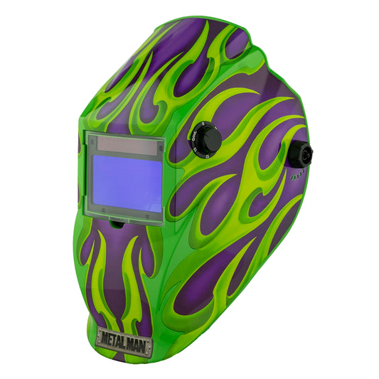 MM AD9-13 Variable SDRG4 Green/Purple Helmet