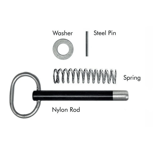 Replacement pin for Revolution Lead Reels (Includes Spring, Washer, Spring Pin)