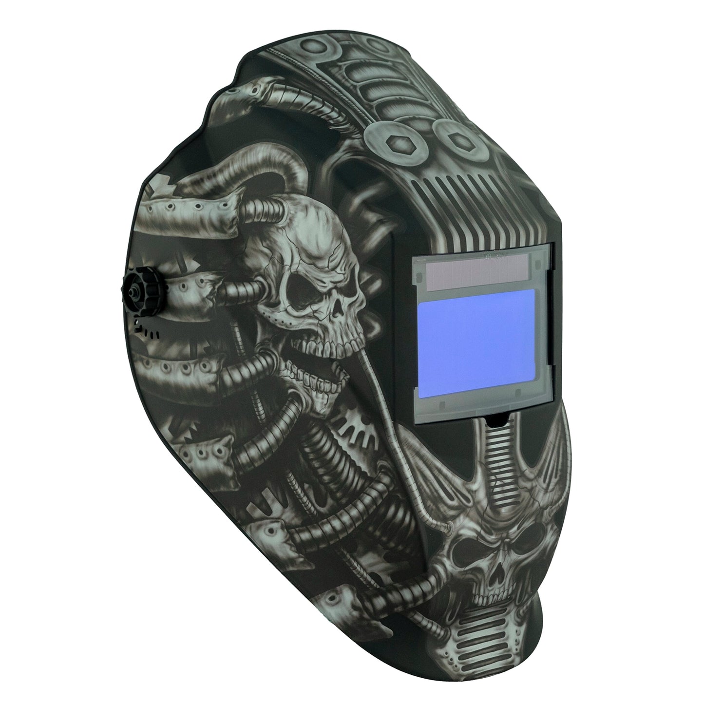 Techno Skull in Clam Shell