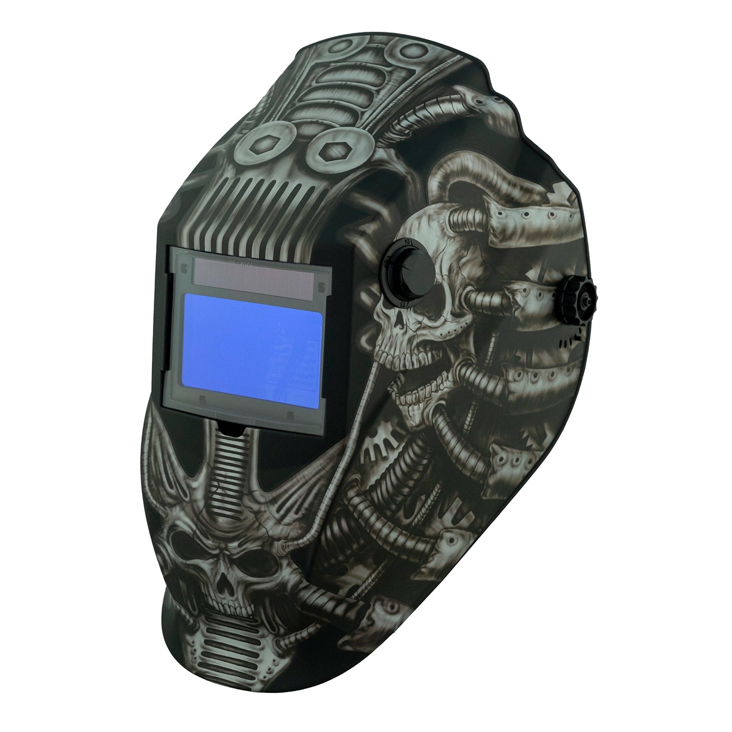 Techno Skull in Clam Shell