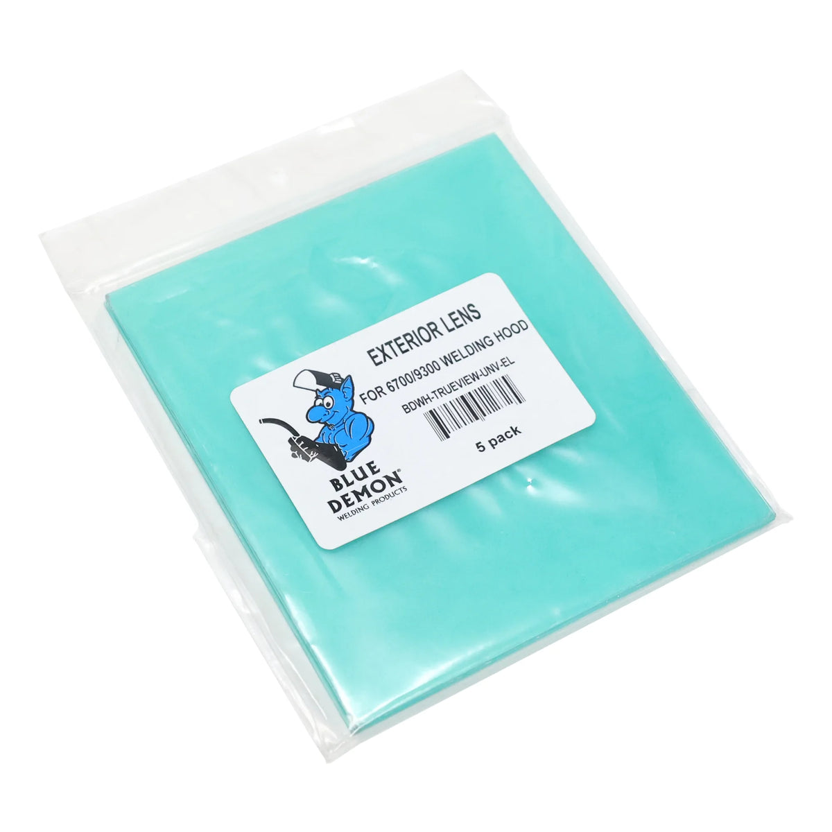 Blue Demon True View 9300 Exterior Cover Lens, 5-Pack