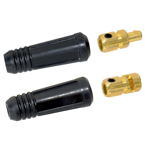 Male & Female Dinse Cable Connector (#4-1/0)