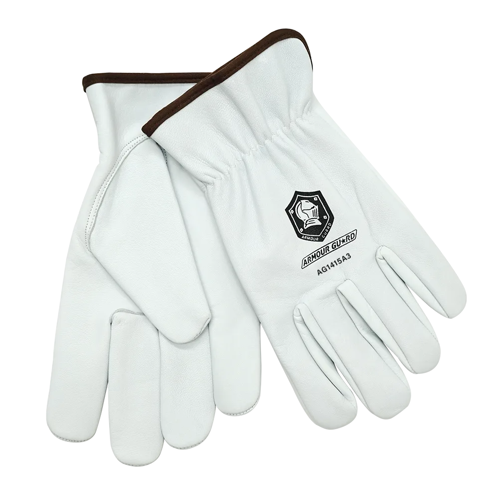 MCR Safety 32056DPXL Double-Palm Leather Gloves, XL