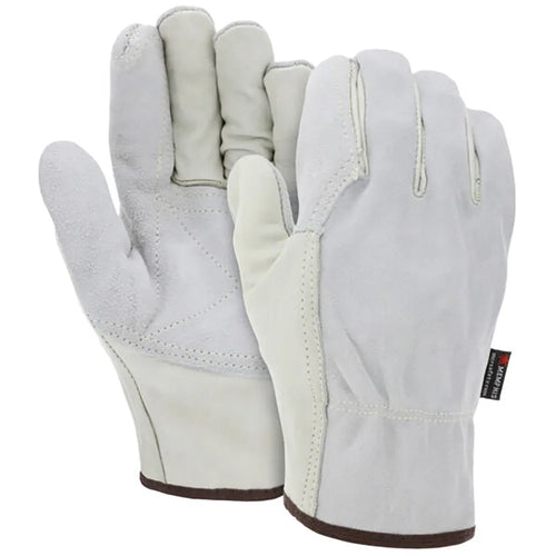 MCR Safety 32056DPXL Double-Palm Leather Gloves, XL