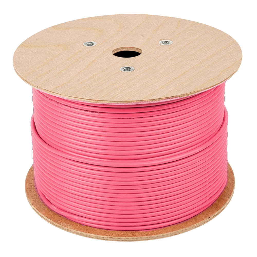 #2/0 500FT Reel Pink Welding Cable