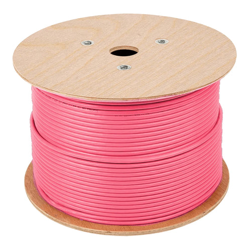 #2/0 500FT Reel Pink Welding Cable