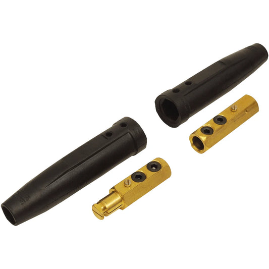 Male & Female #4 MBP Tweco® Style Cable Connector