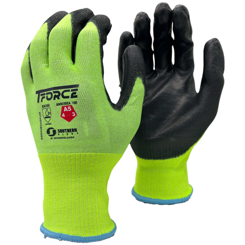 Southern Glove T-Force A5 Cut PU-Coated Touchscreen Gloves, 2XL