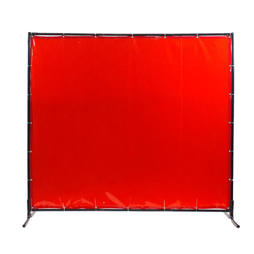 Techniweld 6X6 Welding Screen Orange 14 Mil